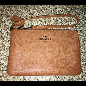 Coach Wristlet Brown